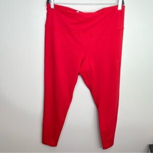 NWT red‎ athletic leggings size XXL